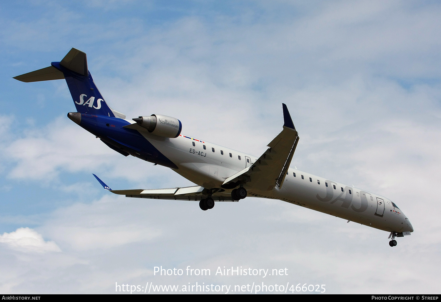 Aircraft Photo of ES-ACJ | Bombardier CRJ-900LR (CL-600-2D24) | Scandinavian Airlines - SAS | AirHistory.net #466025