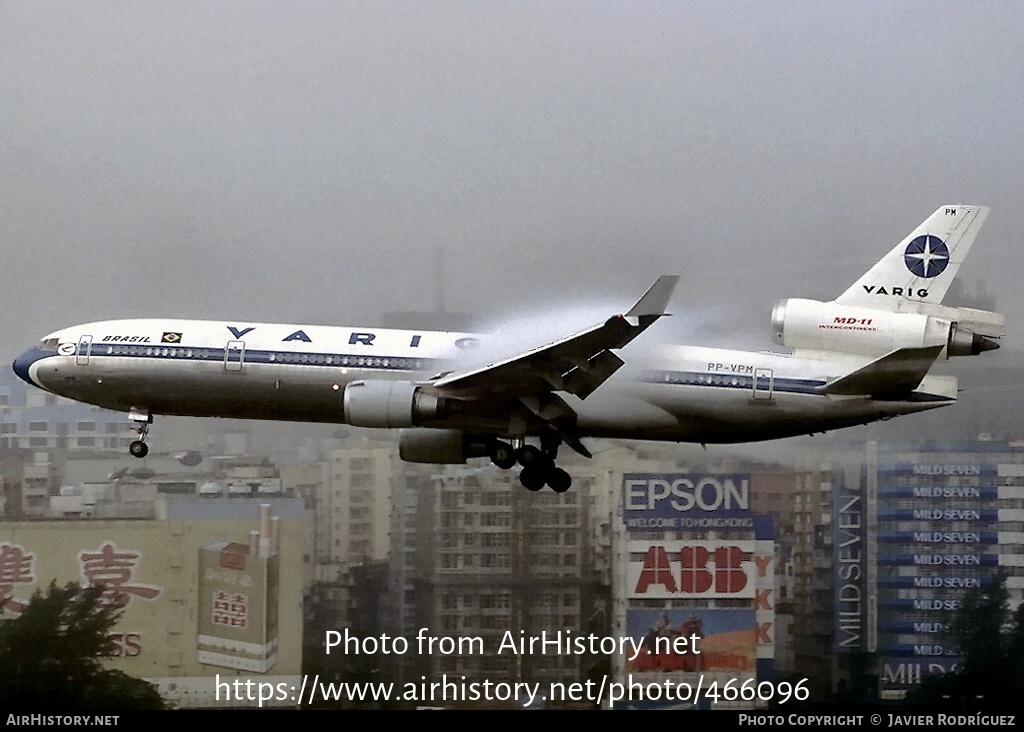 Aircraft Photo of PP-VPM | McDonnell Douglas MD-11 | Varig | AirHistory.net #466096