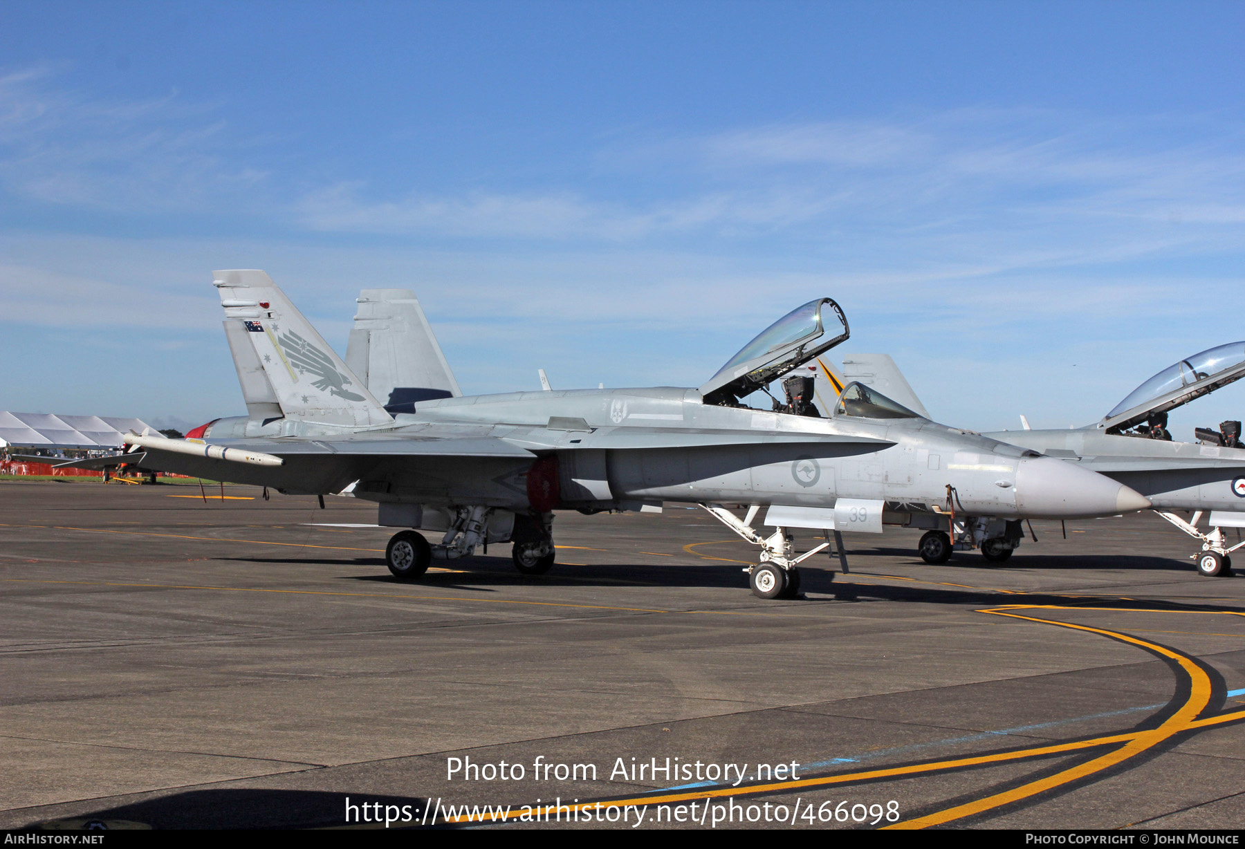 Aircraft Photo of A21-39 | McDonnell Douglas F/A-18A Hornet | Australia - Air Force | AirHistory.net #466098