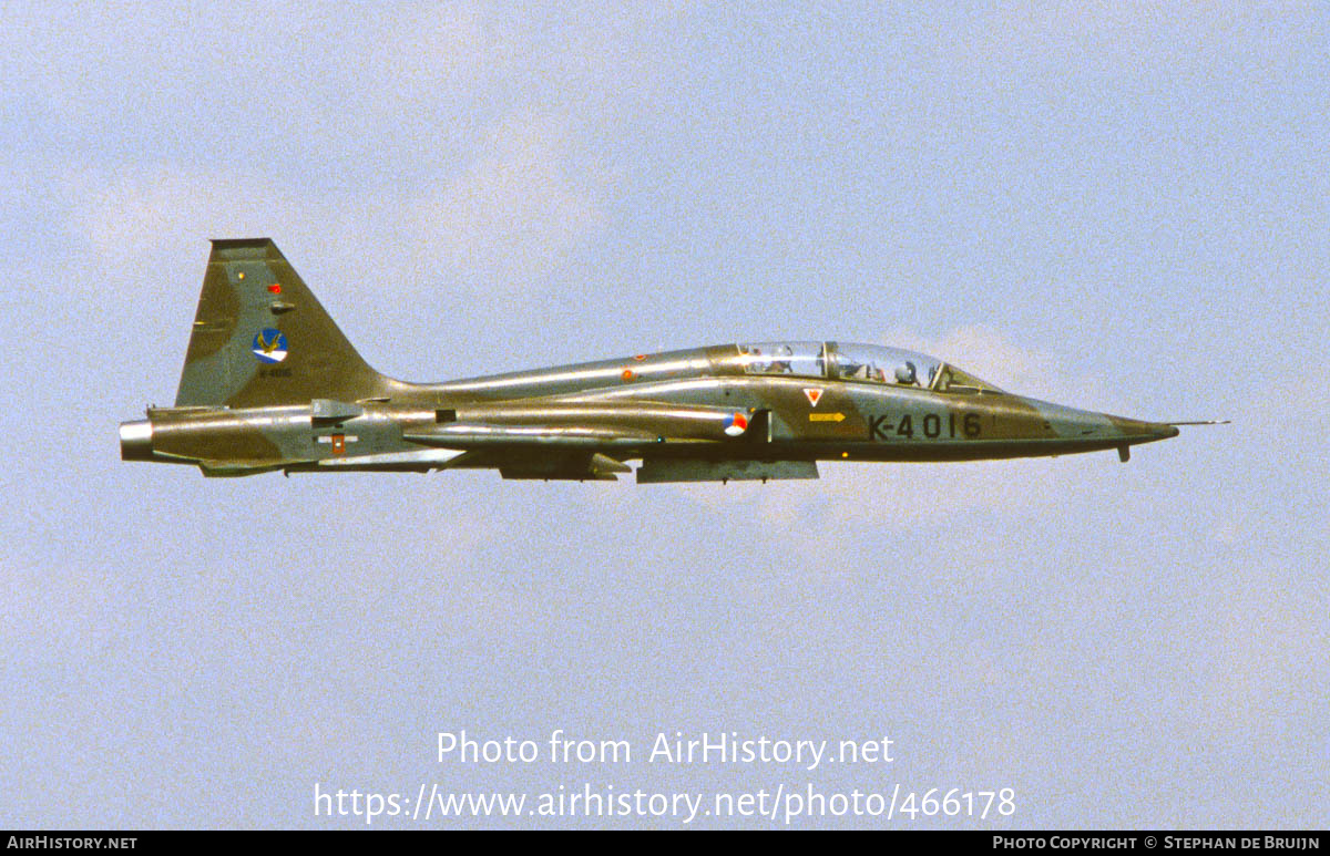 Aircraft Photo of K-4016 | Canadair NF-5B | Netherlands - Air Force | AirHistory.net #466178