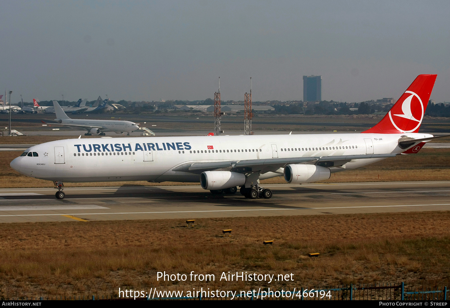 Aircraft Photo of TC-JIH | Airbus A340-313 | Turkish Airlines | AirHistory.net #466194