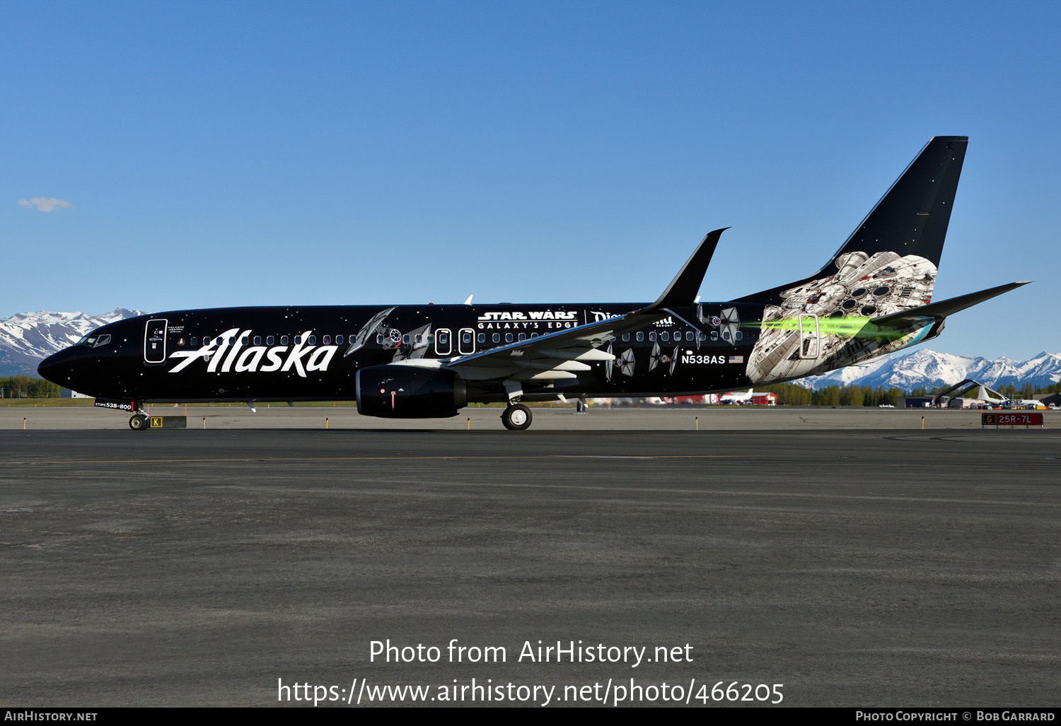 Aircraft Photo of N538AS | Boeing 737-890 | Alaska Airlines | AirHistory.net #466205