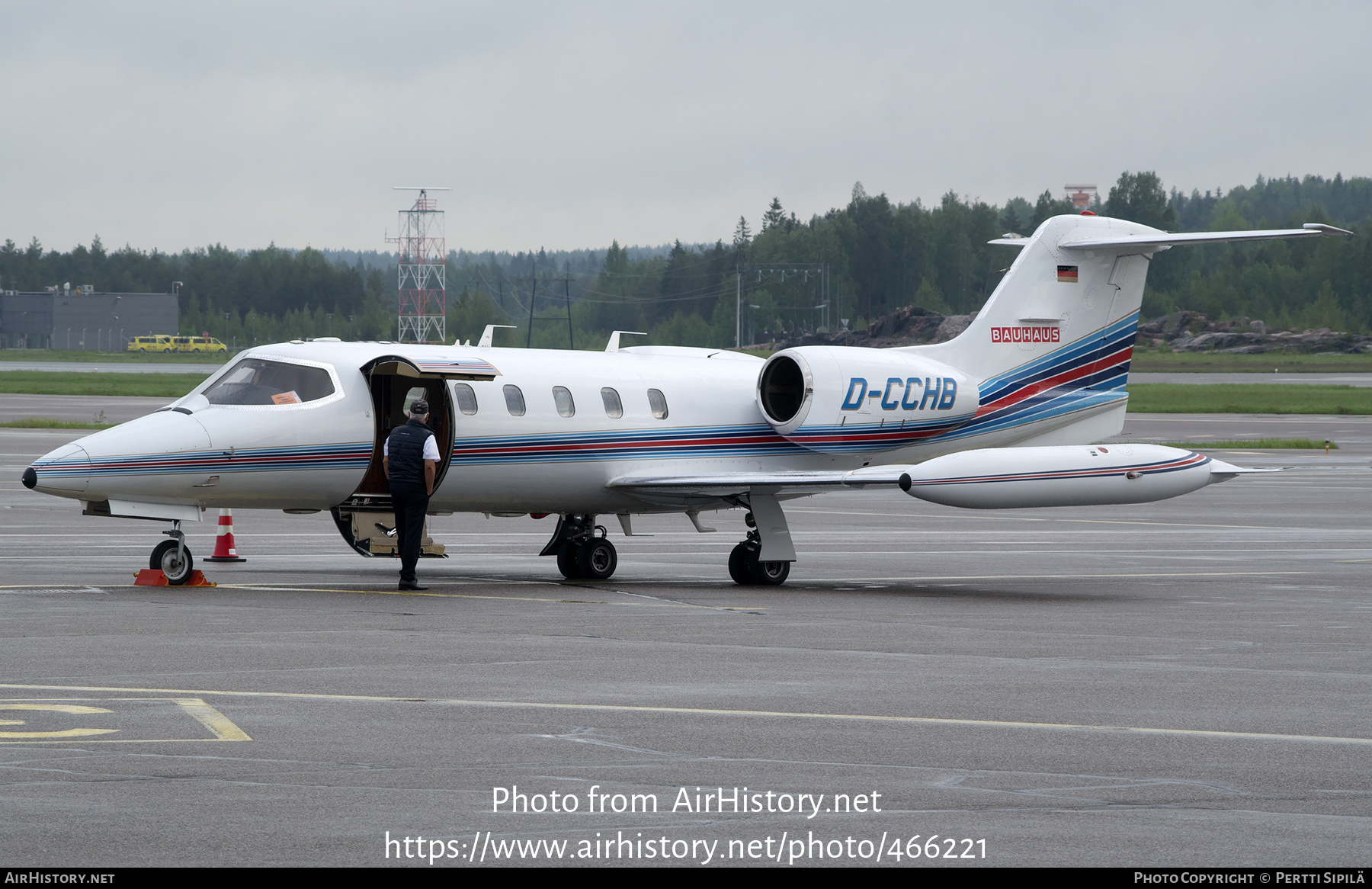 Aircraft Photo of D-CCHB | Gates Learjet 35A | Bauhaus | AirHistory.net #466221