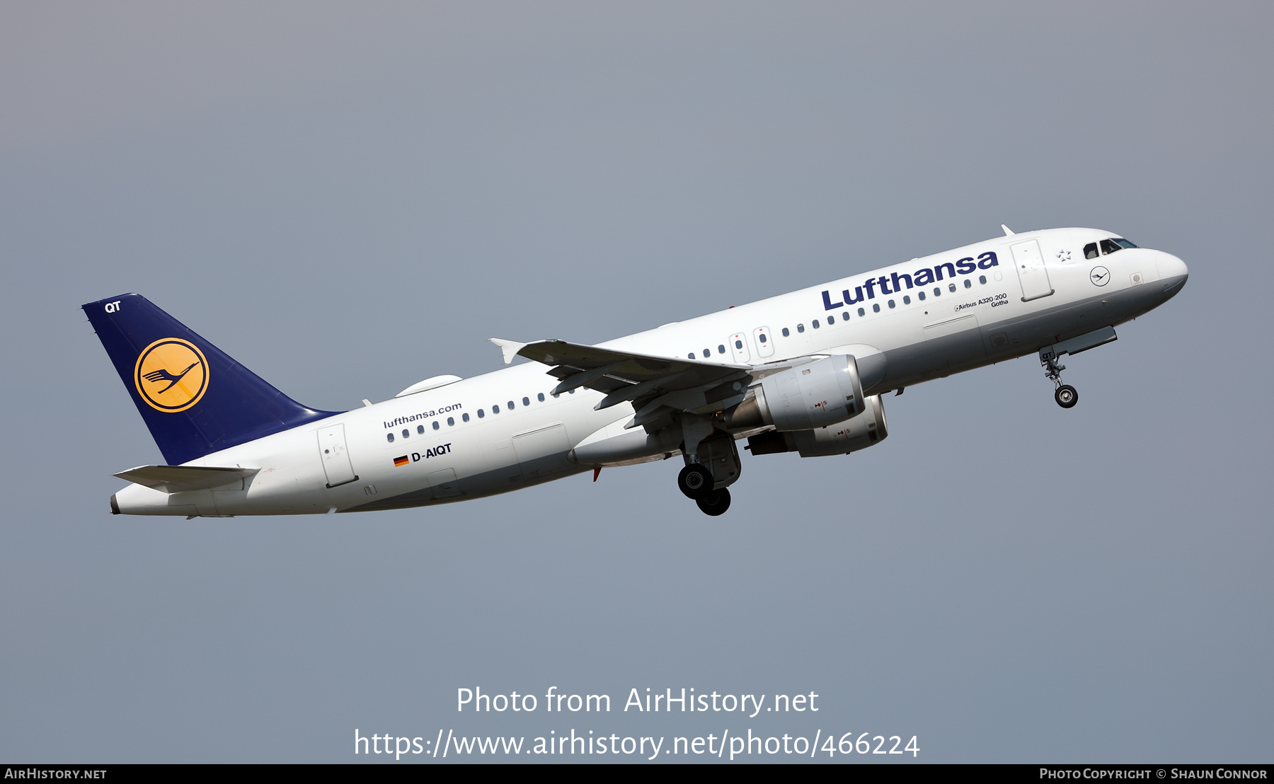 Aircraft Photo of D-AIQT | Airbus A320-211 | Lufthansa | AirHistory.net #466224