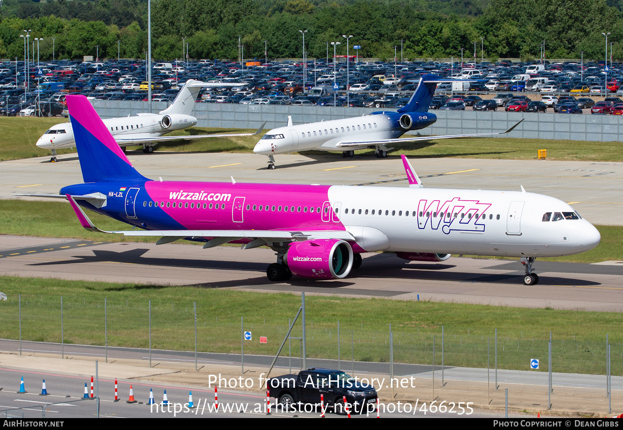 Aircraft Photo of HA-LZL | Airbus A321-271NX | Wizz Air | AirHistory.net #466255