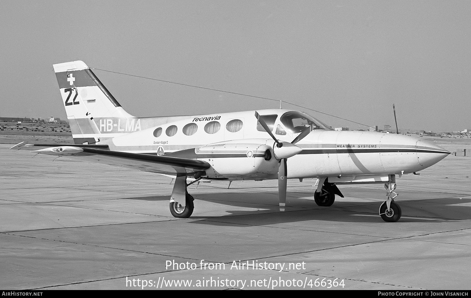 Aircraft Photo of HB-LMA | Cessna 421C Golden Eagle II | Tecnavia | AirHistory.net #466364