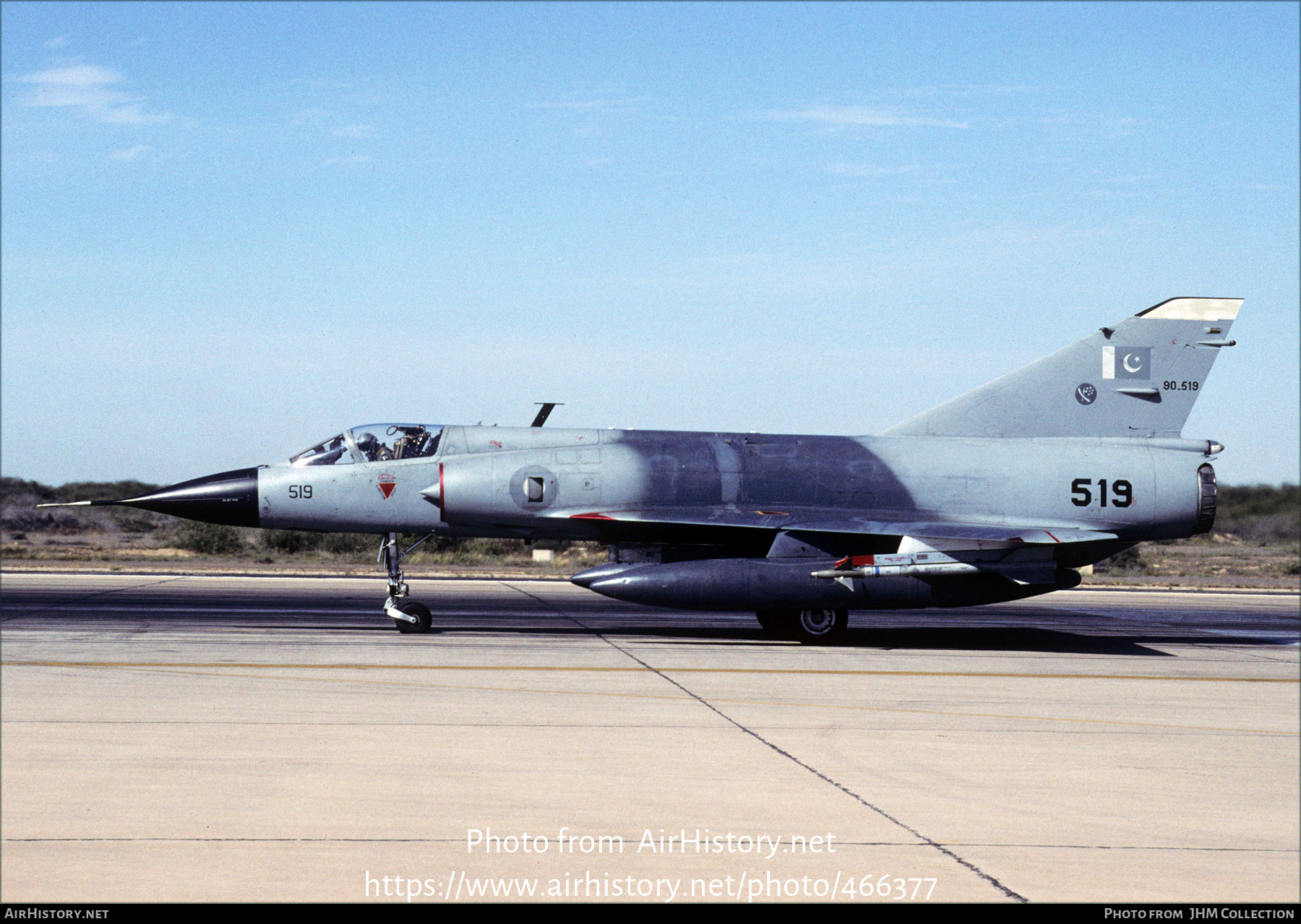 Aircraft Photo of 90-519 | Dassault Mirage IIIEA | Pakistan - Air Force | AirHistory.net #466377