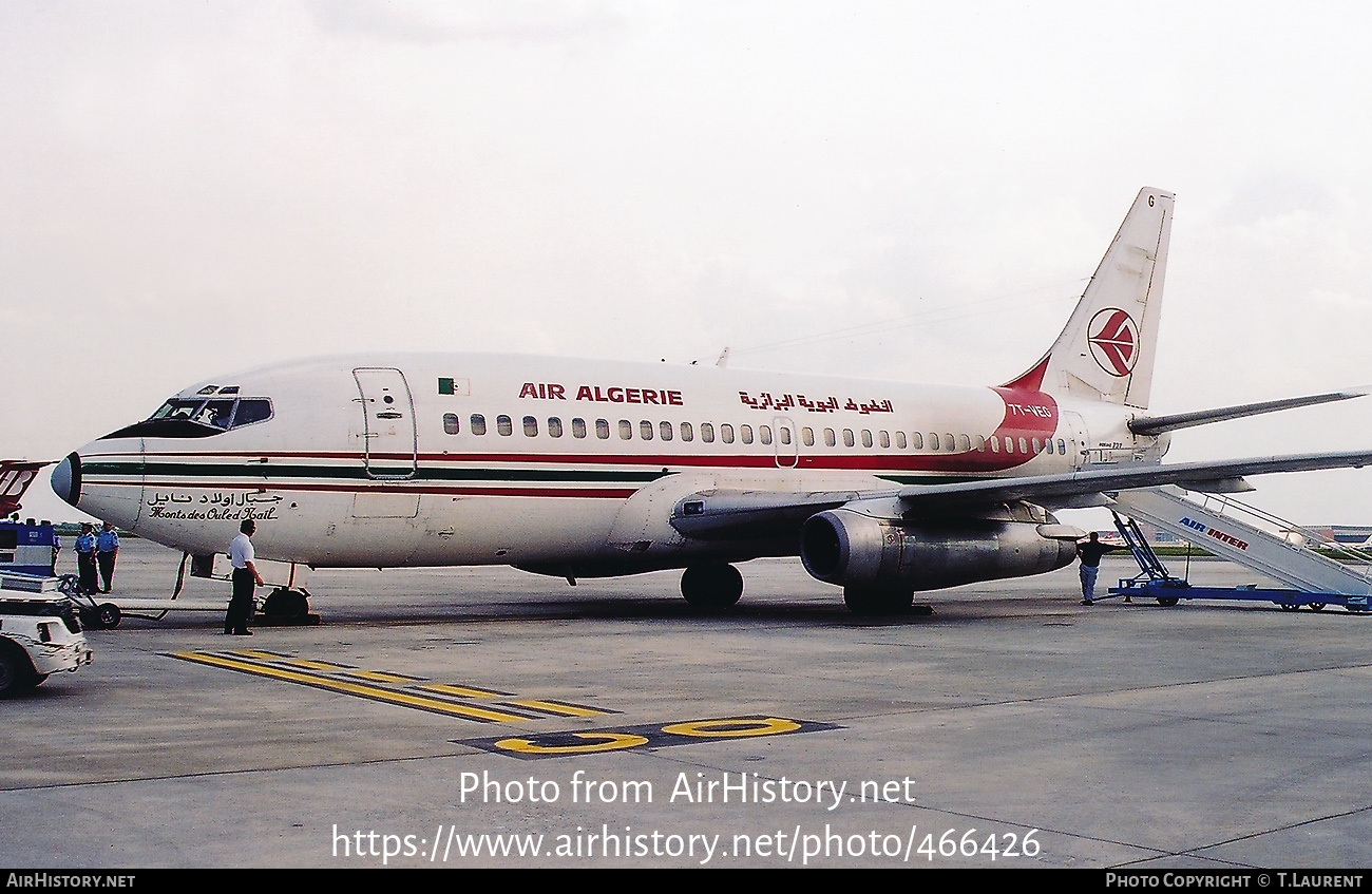 Aircraft Photo of 7T-VEG | Boeing 737-2D6/Adv | Air Algérie | AirHistory.net #466426