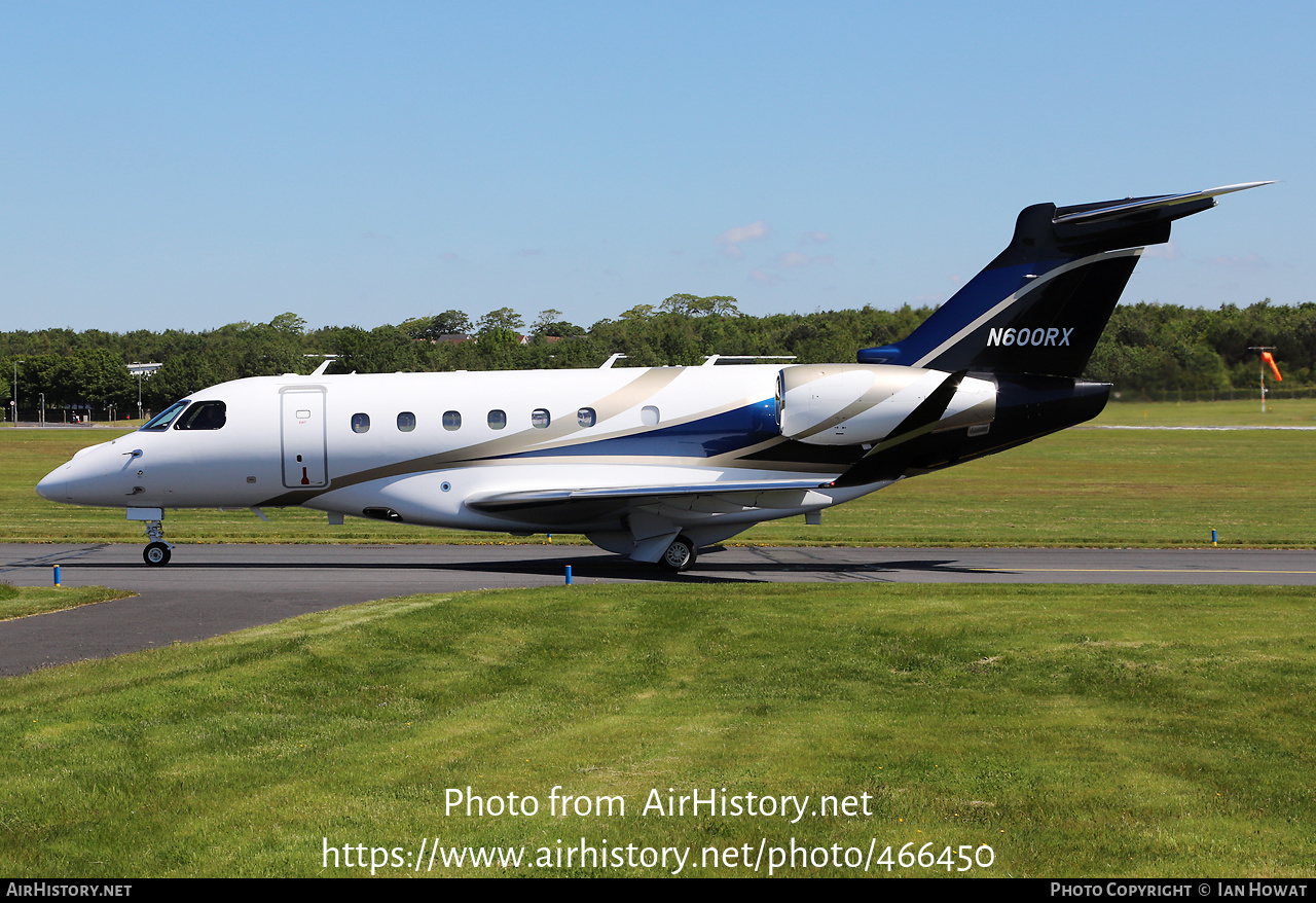 Aircraft Photo of N600RX | Embraer EMB-550 Praetor 600 | AirHistory.net #466450