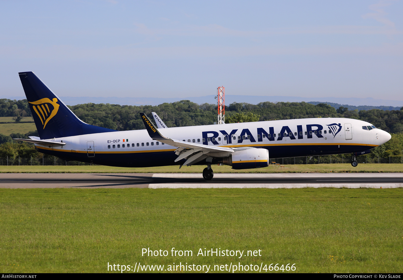 Aircraft Photo of EI-DCP | Boeing 737-8AS | Ryanair | AirHistory.net #466466