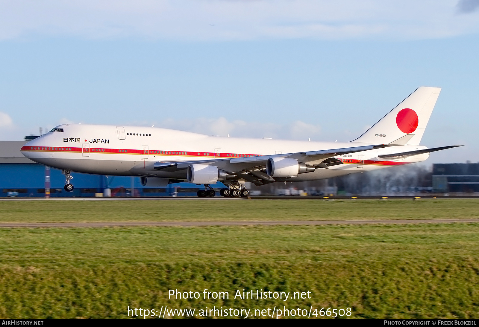 Aircraft Photo of 20-1102 | Boeing 747-47C | Japan - Air Force | AirHistory.net #466508