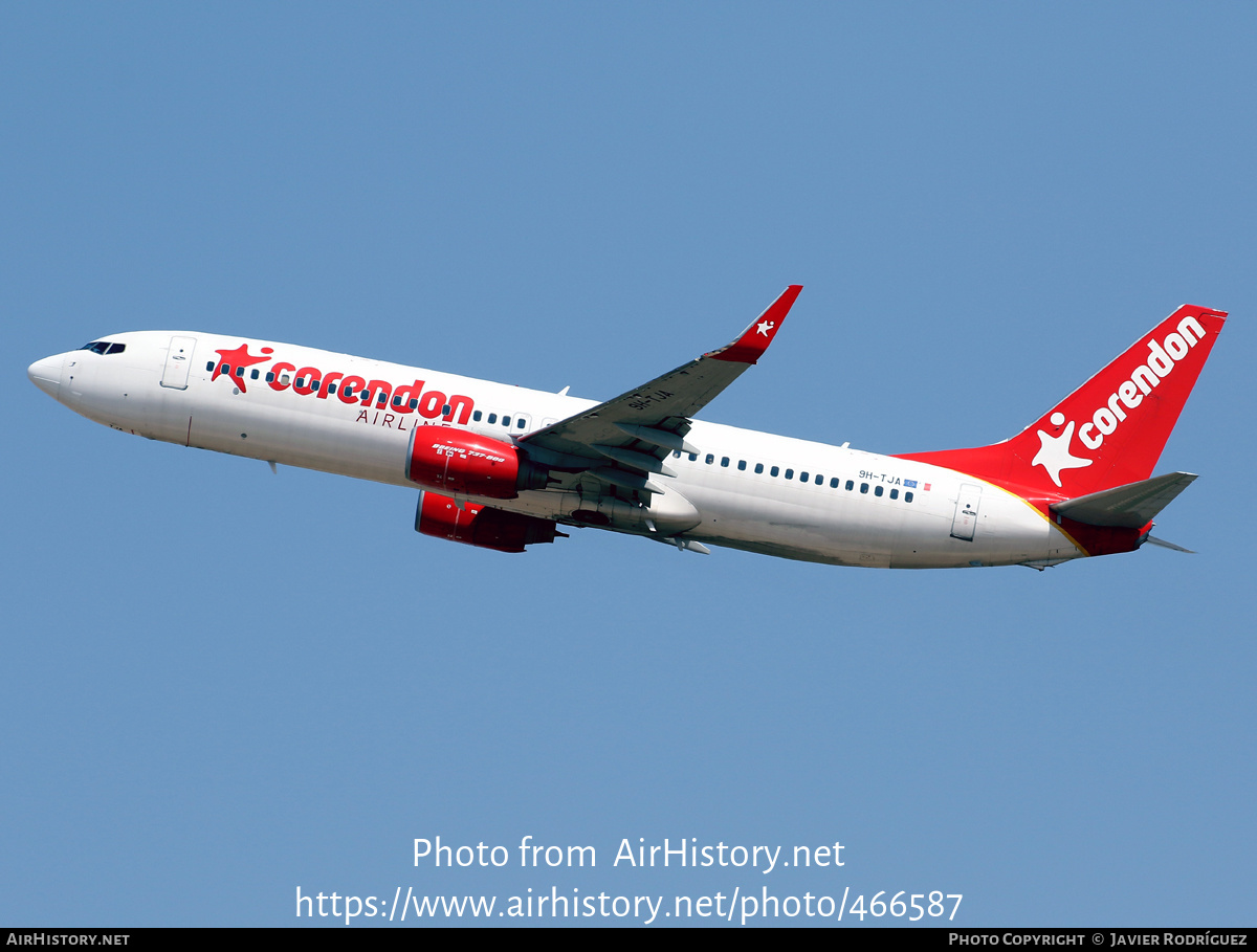 Aircraft Photo of 9H-TJA | Boeing 737-8F2 | Corendon Airlines | AirHistory.net #466587