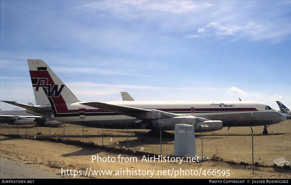 Aircraft Photo of N814AJ | Convair 880 (22-1) | Pan West | AirHistory.net #466595