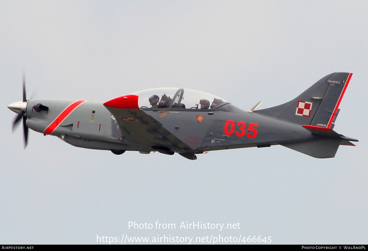 Aircraft Photo of 035 | PZL-Okecie PZL-130TC-1 Turbo Orlik | Poland - Air Force | AirHistory.net #466645