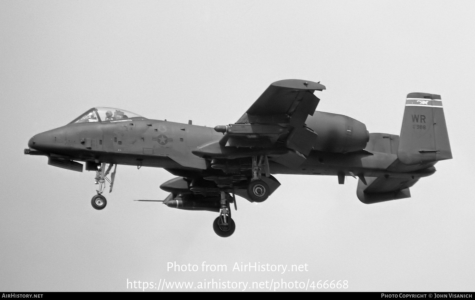 Aircraft Photo of 81-0986 / AF81-986 | Fairchild A-10A Thunderbolt II | USA - Air Force | AirHistory.net #466668