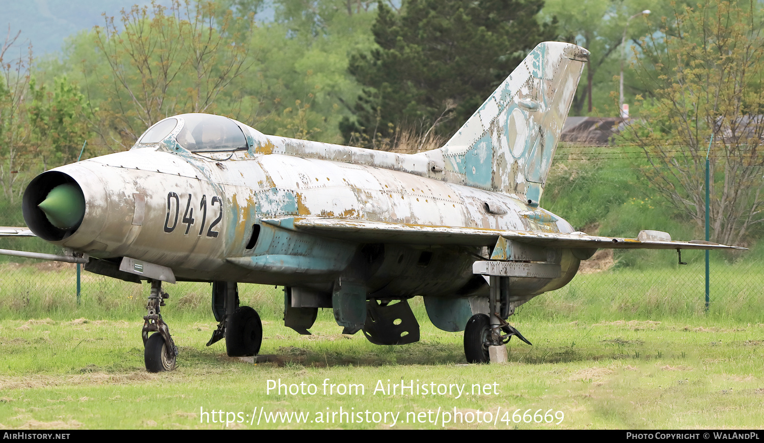 Aircraft Photo of 0412 | Aero S-106 (MiG-21F-13) | Czechoslovakia - Air Force | AirHistory.net #466669