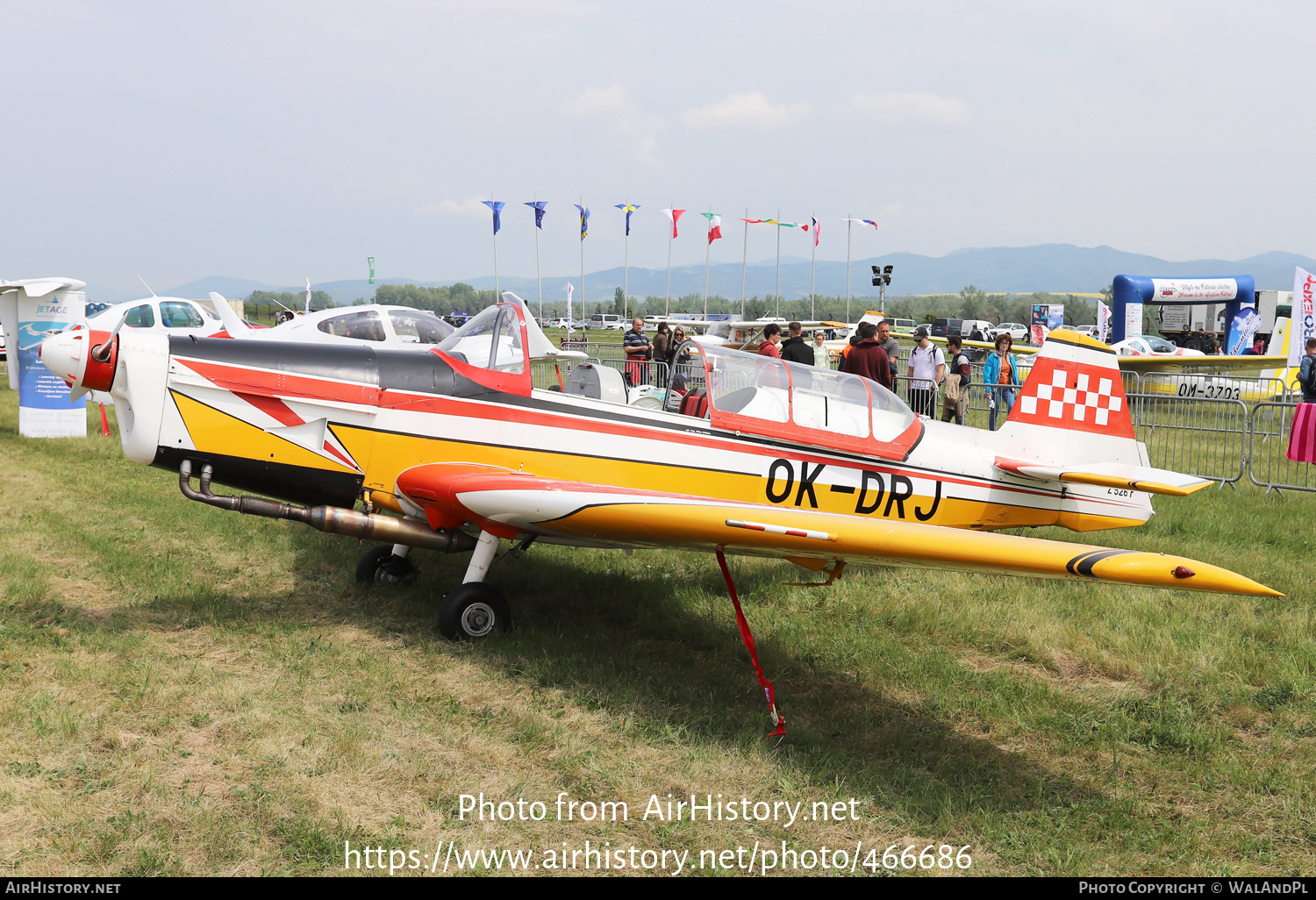 Aircraft Photo of OK-DRJ | Zlin Z-526F Trener Master | AirHistory.net #466686