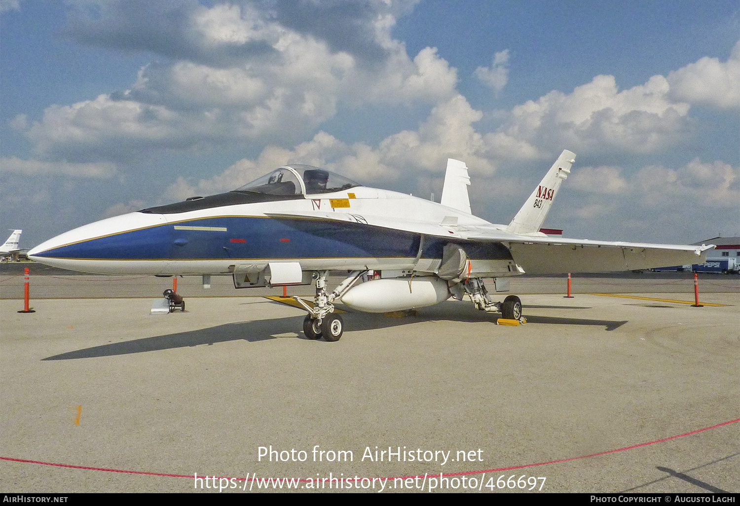 Aircraft Photo of N843NA / NASA 843 | McDonnell Douglas F/A-18A Hornet | NASA - National Aeronautics and Space Administration | AirHistory.net #466697