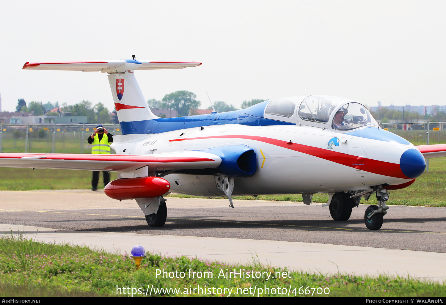 Aircraft Photo of OM-FLP | Aero L-29 Delfin | AirHistory.net #466700