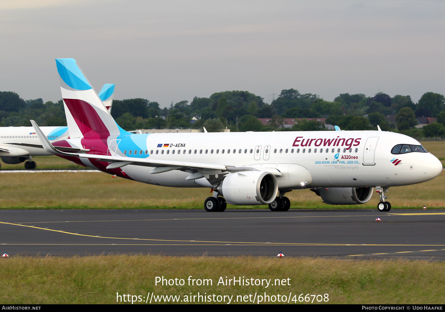Aircraft Photo of D-AENA | Airbus A320-251N | Eurowings | AirHistory.net #466708