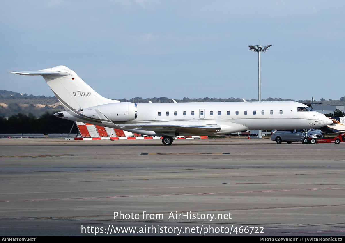 Aircraft Photo of D-AGJP | Bombardier Global 6000 (BD-700-1A10) | AirHistory.net #466722