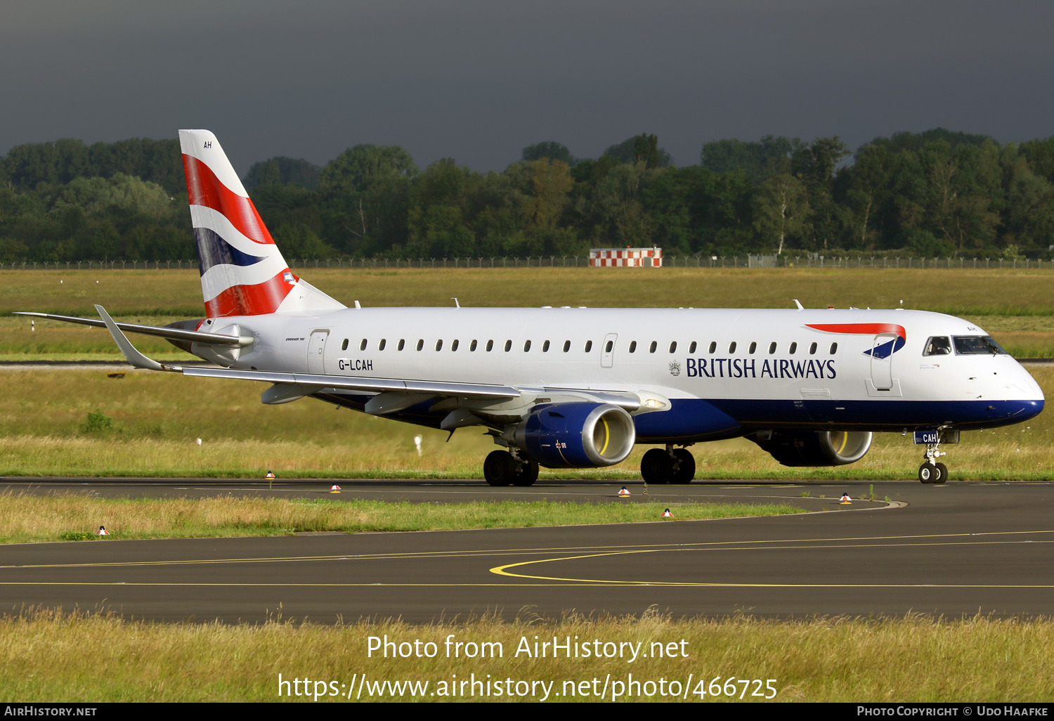 Aircraft Photo of G-LCAH | Embraer 190SR (ERJ-190-100SR) | British Airways | AirHistory.net #466725