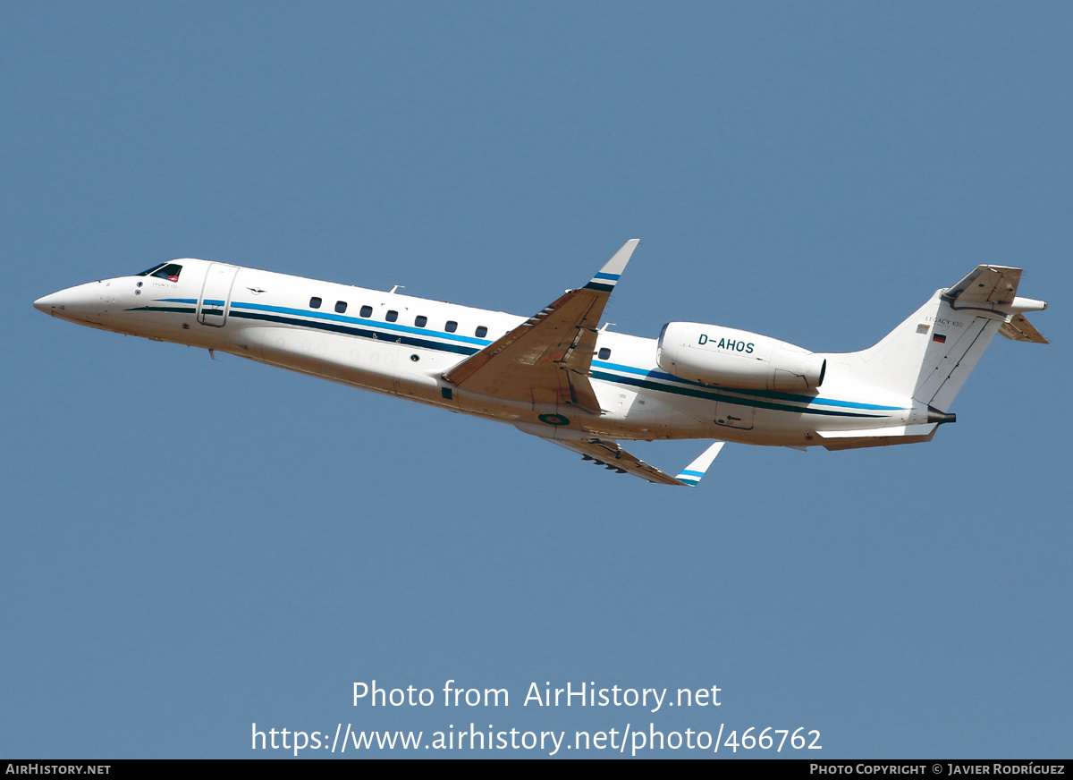 Aircraft Photo of D-AHOS | Embraer Legacy 650 (EMB-135BJ) | AirHistory.net #466762