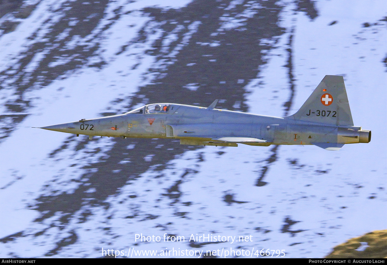 Aircraft Photo of J-3072 | Northrop F-5E Tiger II | Switzerland - Air Force | AirHistory.net #466795