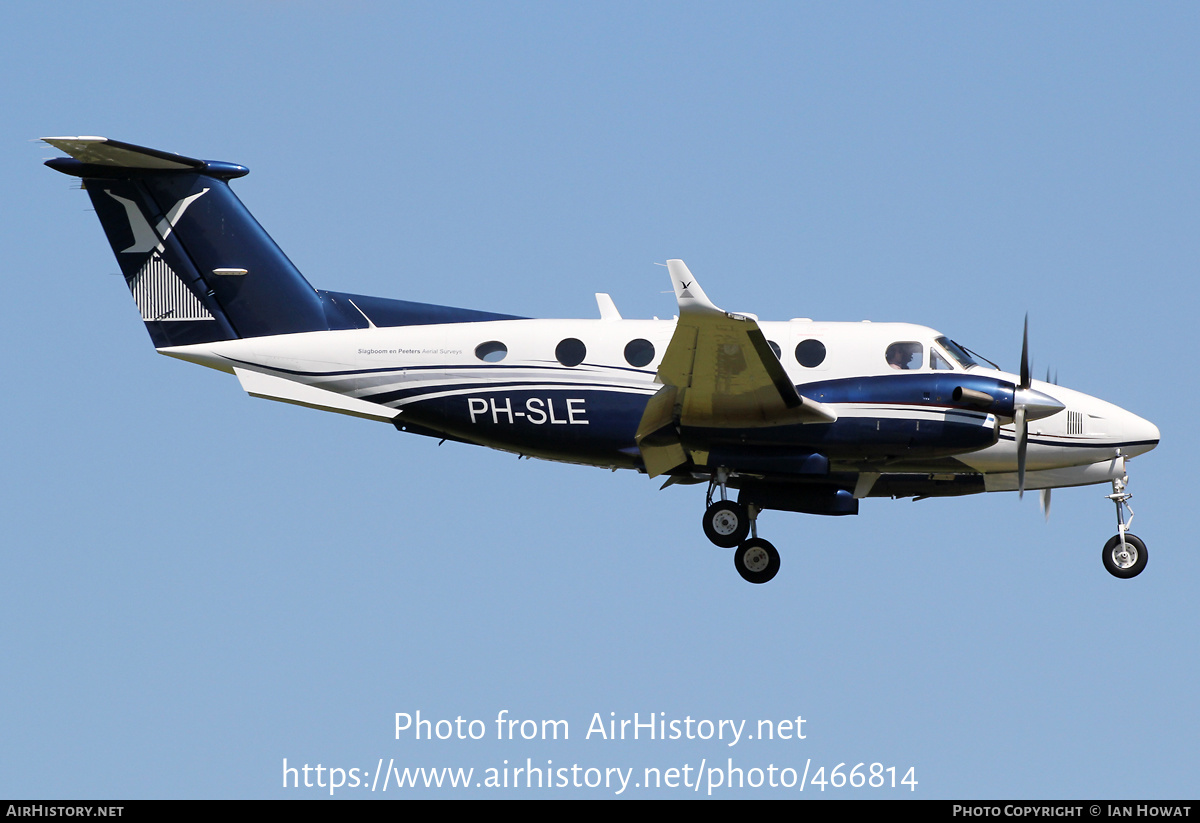 Aircraft Photo of PH-SLE | Hawker Beechcraft B200GTO/WL King Air | Slagboom en Peeters Aerial Surveys | AirHistory.net #466814