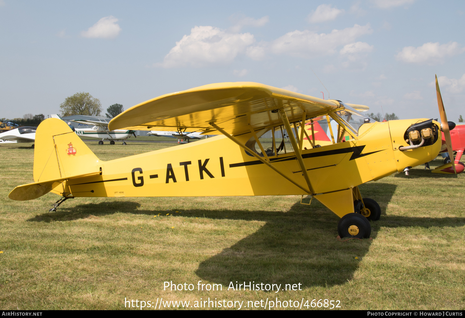 Aircraft Photo of G-ATKI | Piper J-3C-65 Cub | AirHistory.net #466852