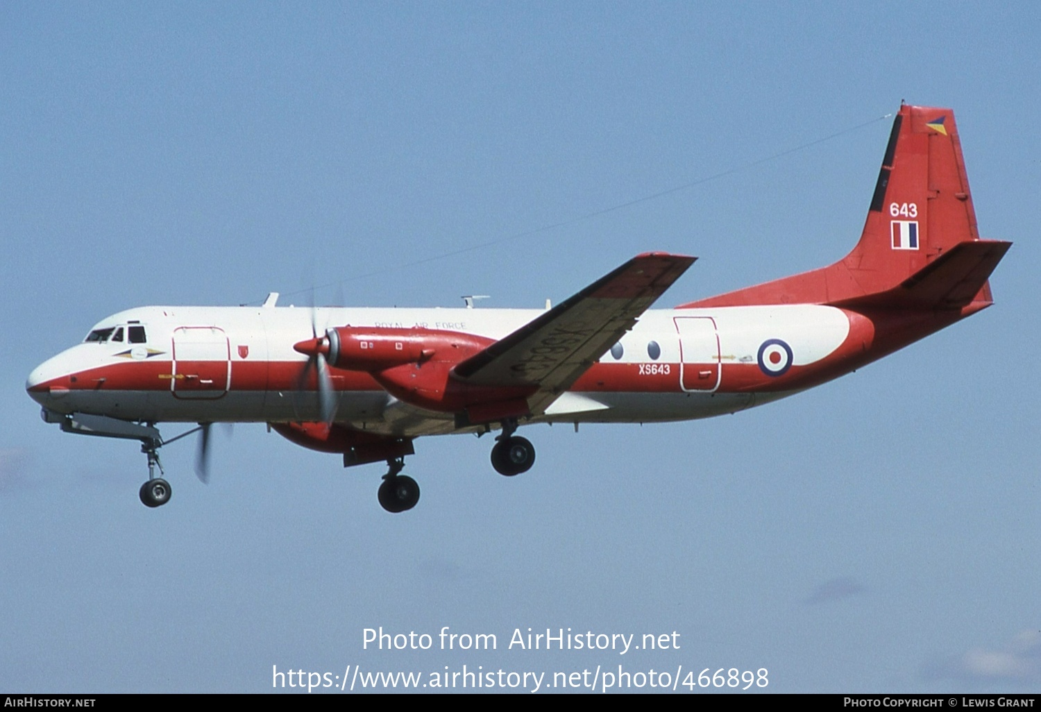 Aircraft Photo of XS643 | Hawker Siddeley HS-780 Andover E3A | UK - Air Force | AirHistory.net #466898