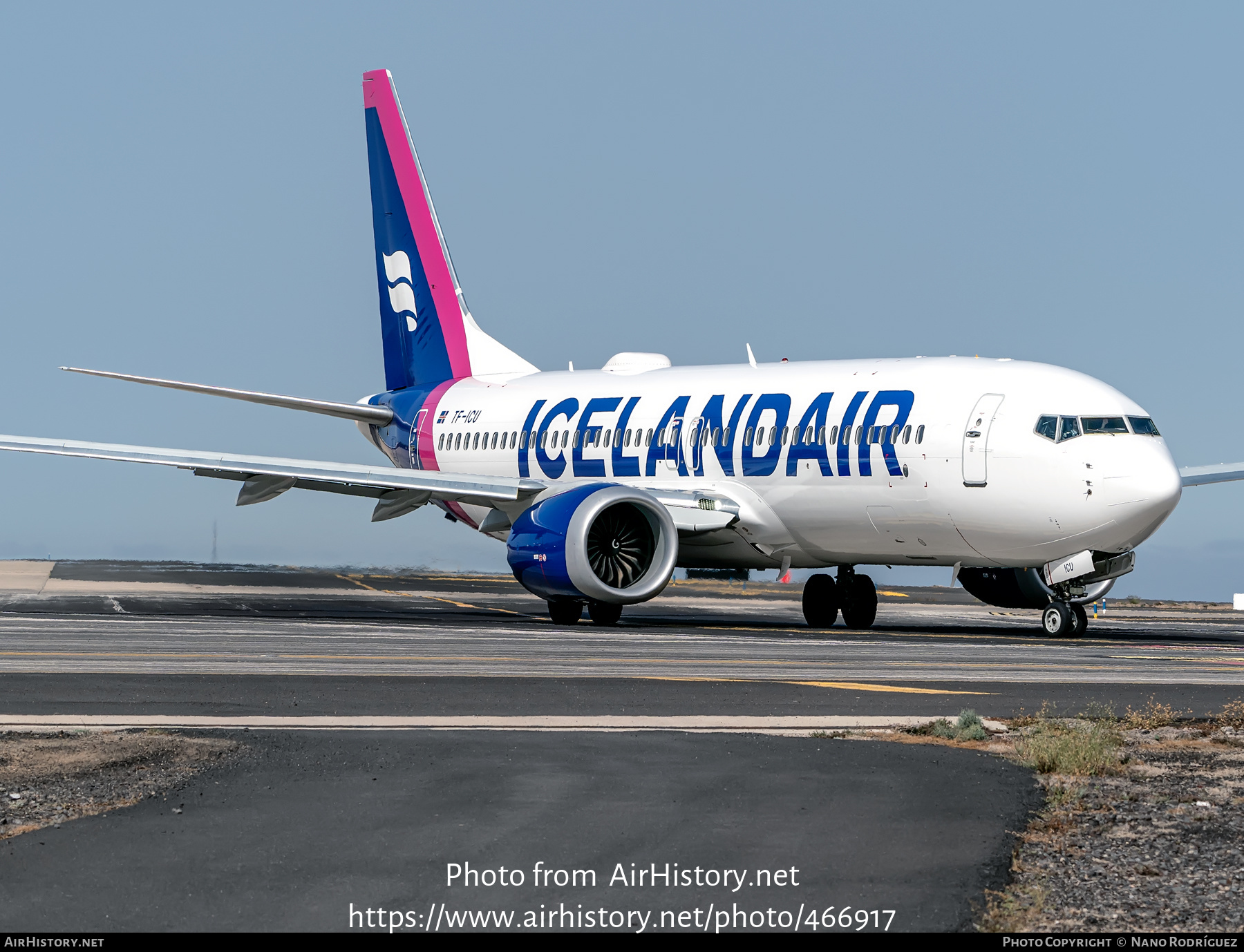 Aircraft Photo of TF-ICU | Boeing 737-8 Max 8 | Icelandair | AirHistory.net #466917