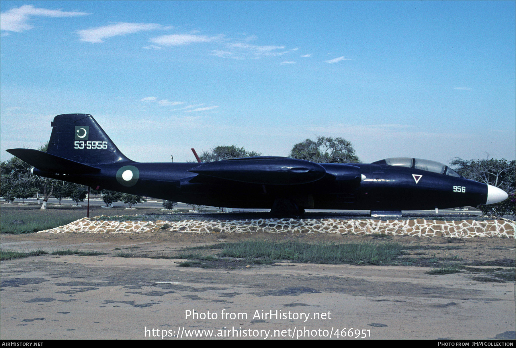 Aircraft Photo of 53-3956 | Martin B-57B Canberra | Pakistan - Air Force | AirHistory.net #466951