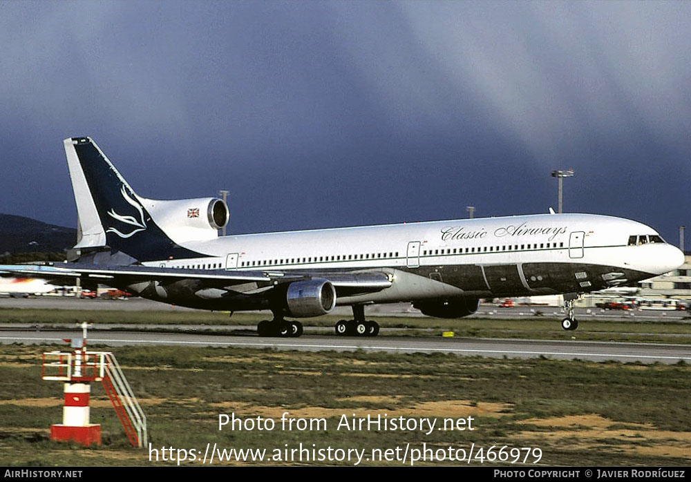 Aircraft Photo of G-IOII | Lockheed L-1011-385-1-15 TriStar 100 | Classic Airways | AirHistory.net #466979