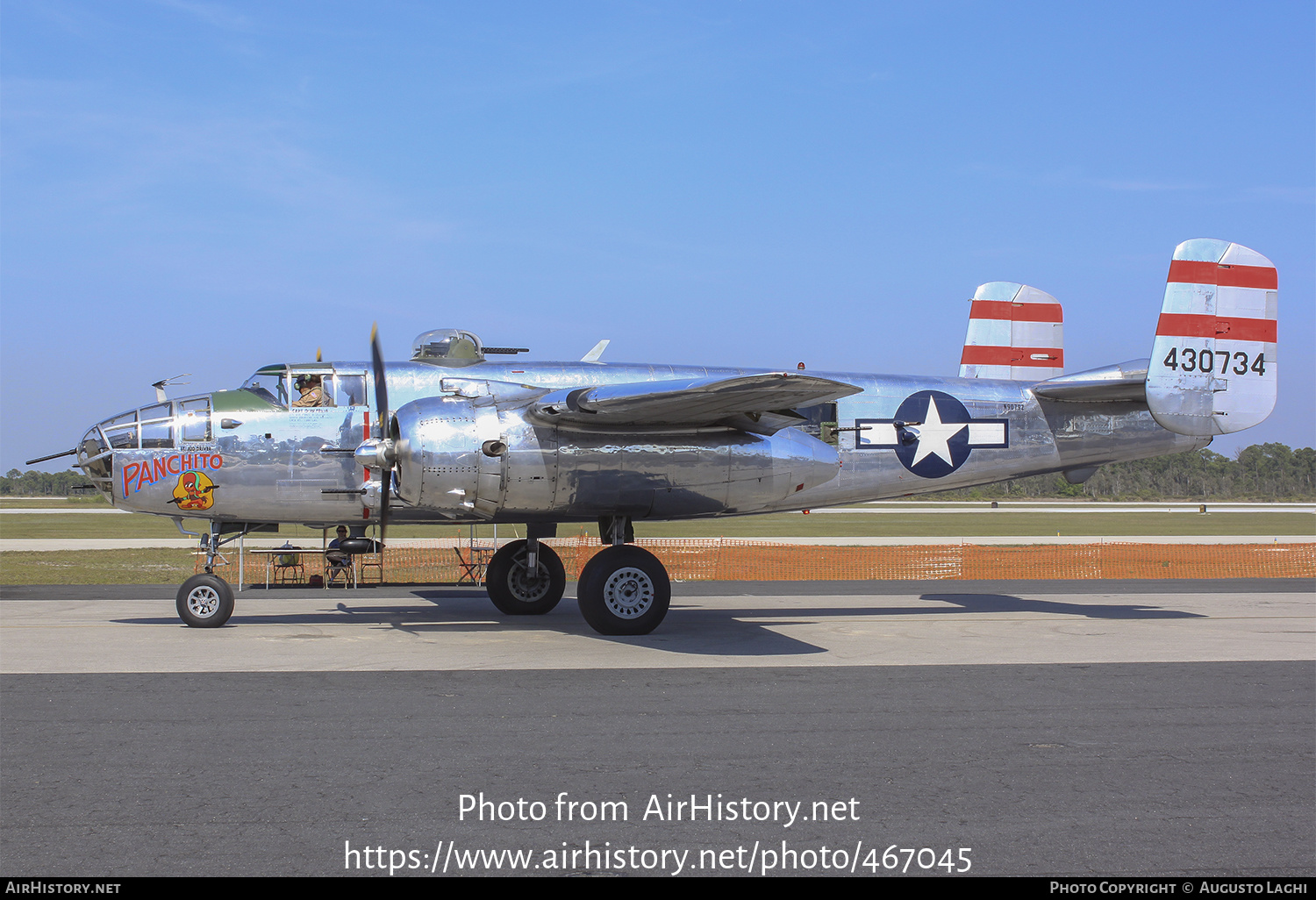 Aircraft Photo of N9079Z / 44-30734 | North American B-25J Mitchell | USA - Air Force | AirHistory.net #467045