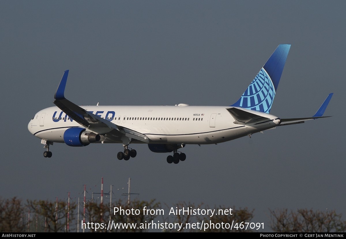 Aircraft Photo of N651UA | Boeing 767-322/ER | United Airlines | AirHistory.net #467091