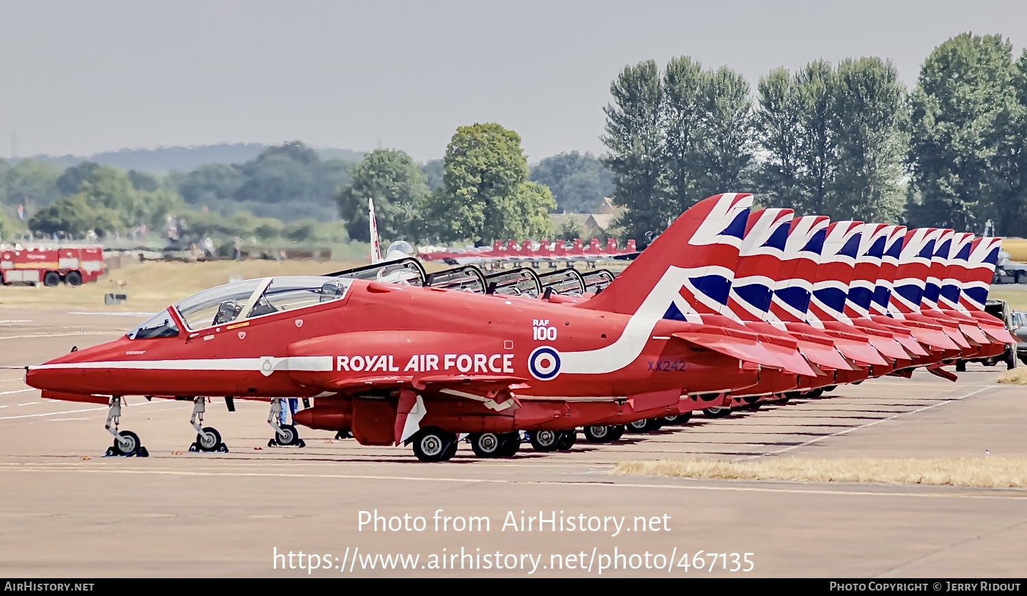 Aircraft Photo of XX242 | British Aerospace Hawk T1 | UK - Air Force | AirHistory.net #467135