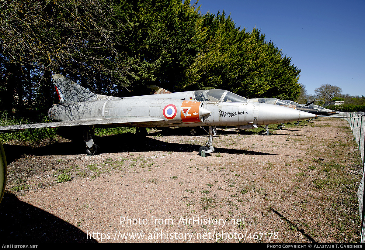 Aircraft Photo of 06 | Dassault Mirage IIIA | France - Air Force | AirHistory.net #467178