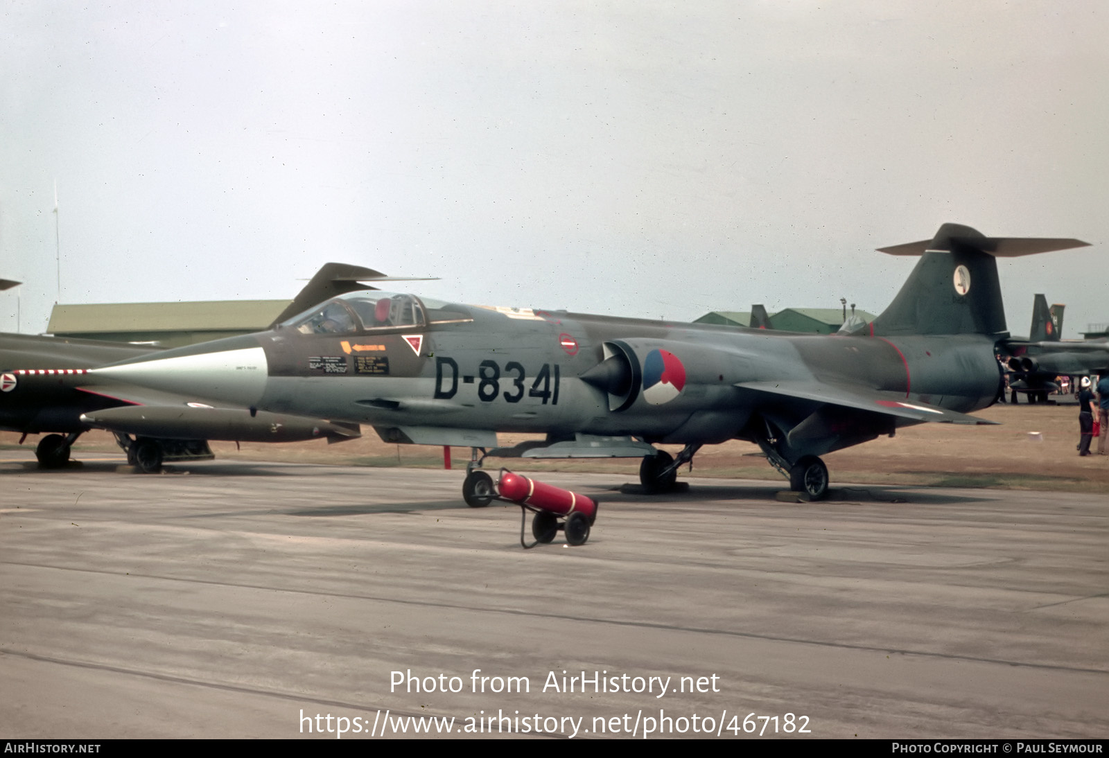 Aircraft Photo of D-8341 | Lockheed F-104G Starfighter | Netherlands - Air Force | AirHistory.net #467182