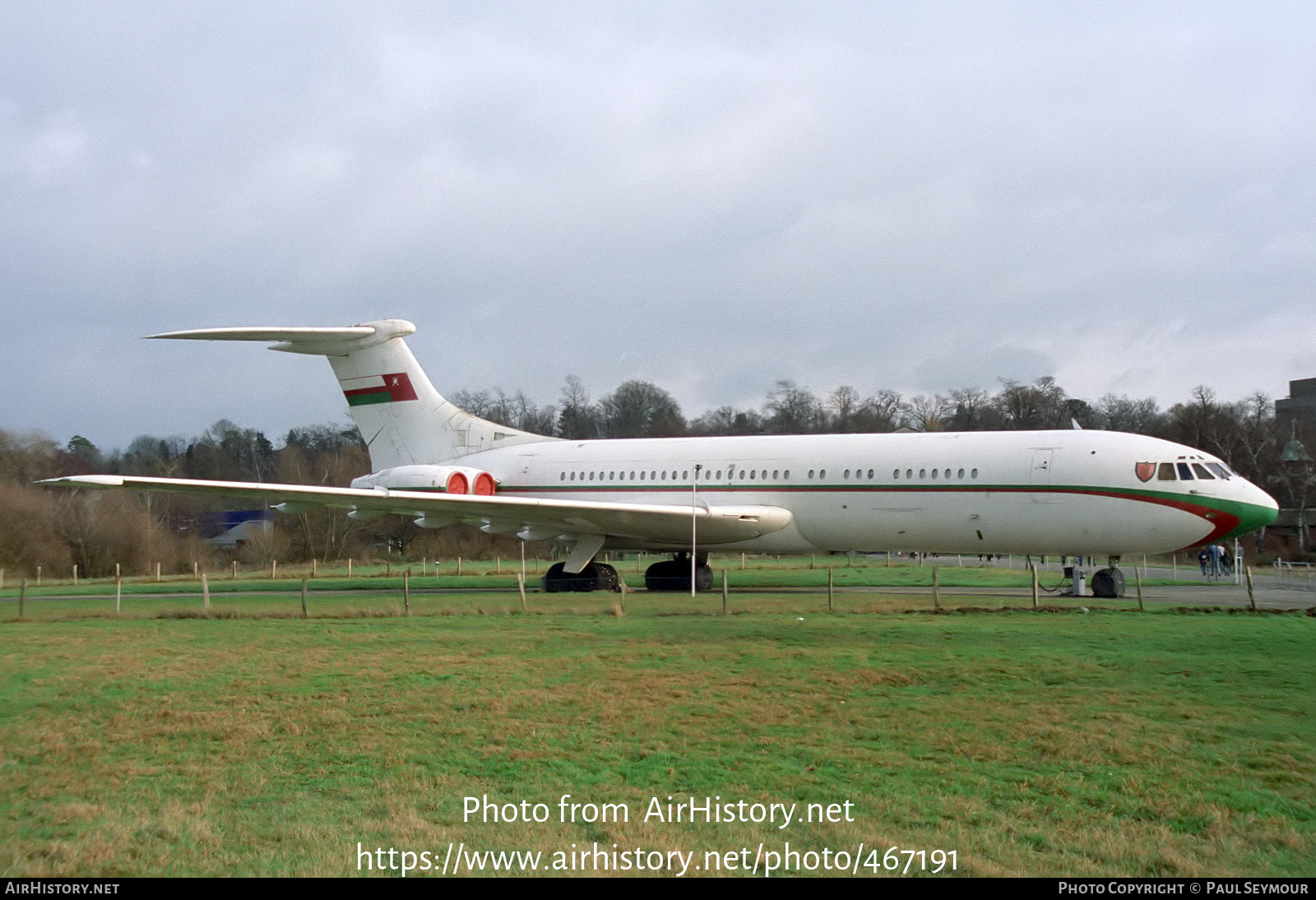 Aircraft Photo of A4O-AB | Vickers VC10 Srs1103 | Oman Royal Flight | AirHistory.net #467191