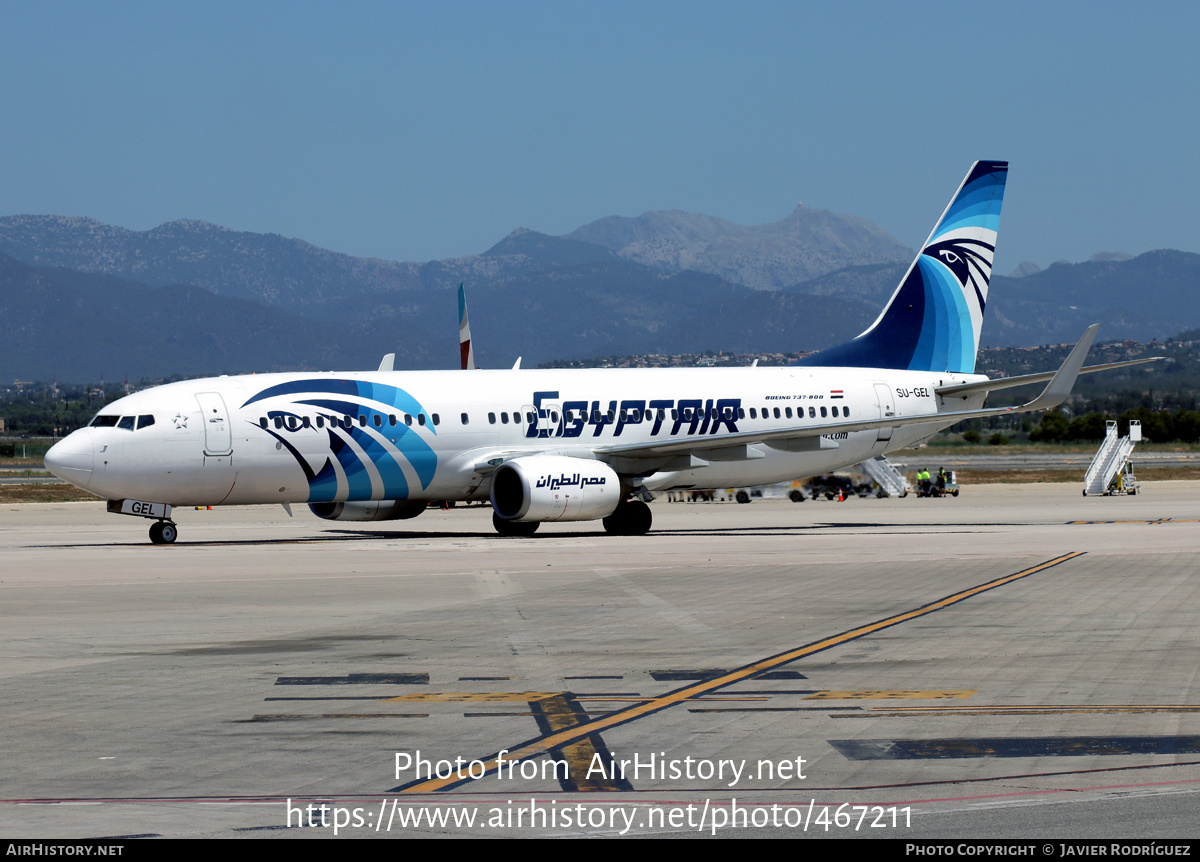 Aircraft Photo of SU-GEL | Boeing 737-800 | EgyptAir | AirHistory.net #467211