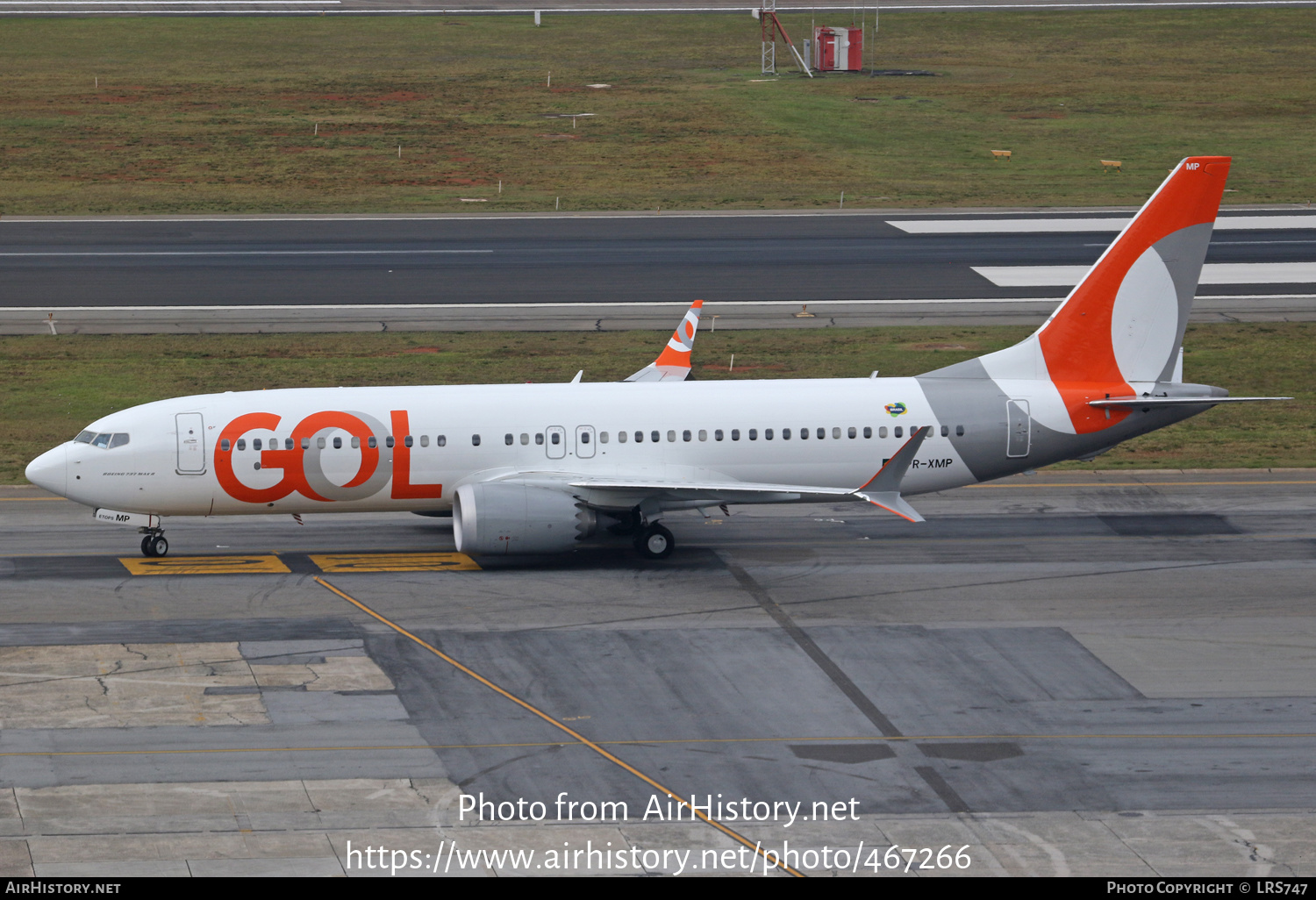 Aircraft Photo of PR-XMP | Boeing 737-8 Max 8 | GOL Linhas Aéreas | AirHistory.net #467266