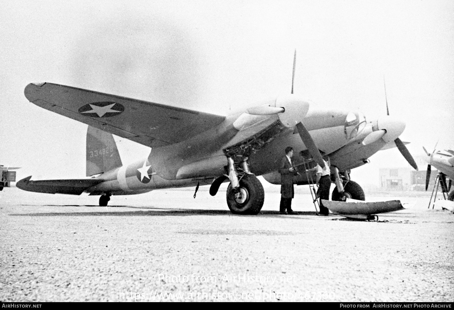 Aircraft Photo of 43-34928 | De Havilland D.H. 98 Mosquito B20 (F-8 ...