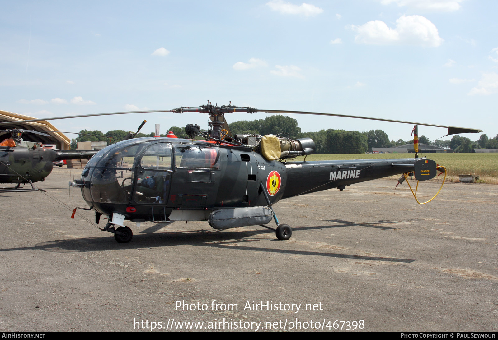 Aircraft Photo of M-2 | Aerospatiale SA-316B Alouette III | Belgium - Navy | AirHistory.net #467398