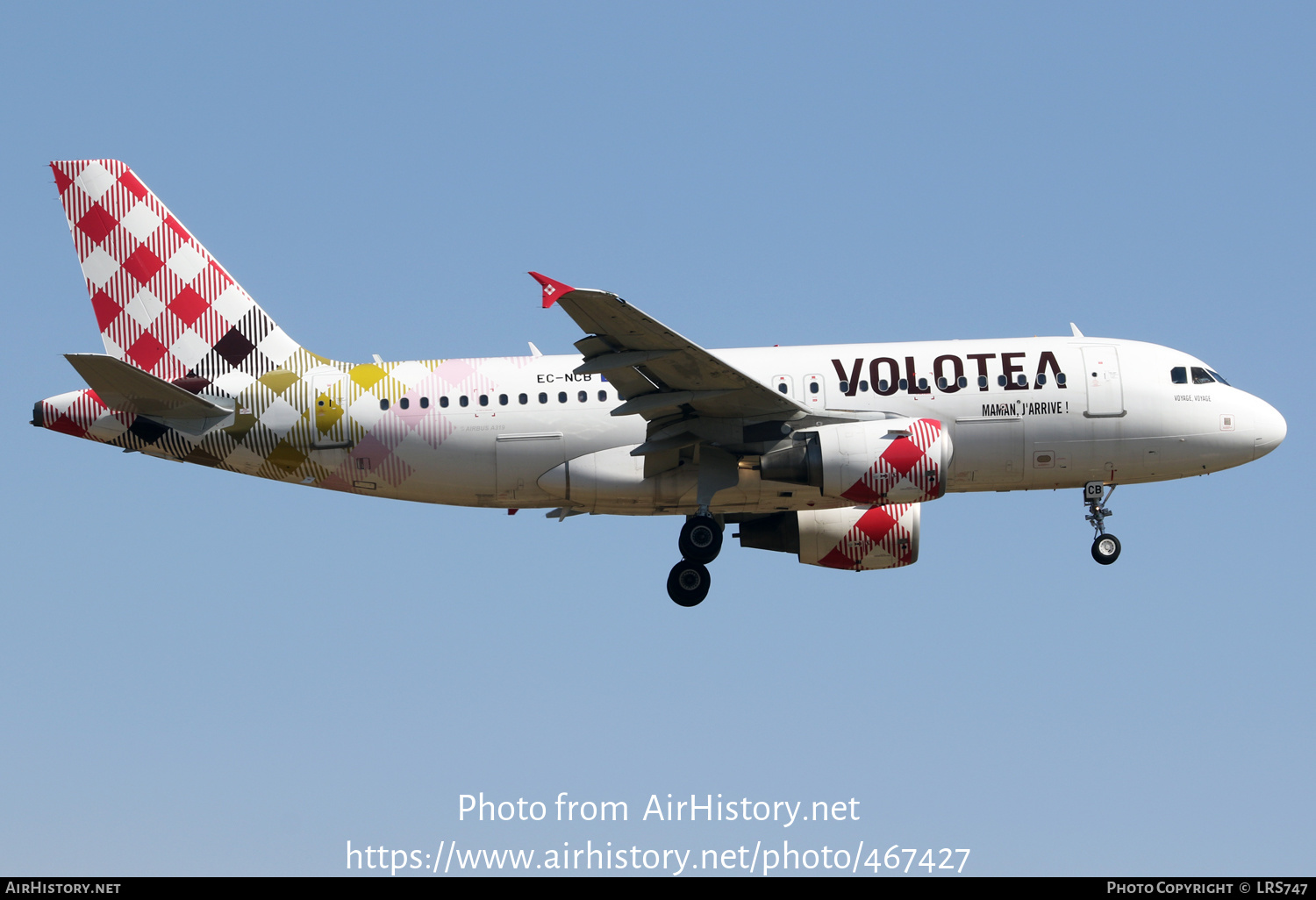 Aircraft Photo of EC-NCB | Airbus A319-111 | Volotea | AirHistory.net #467427