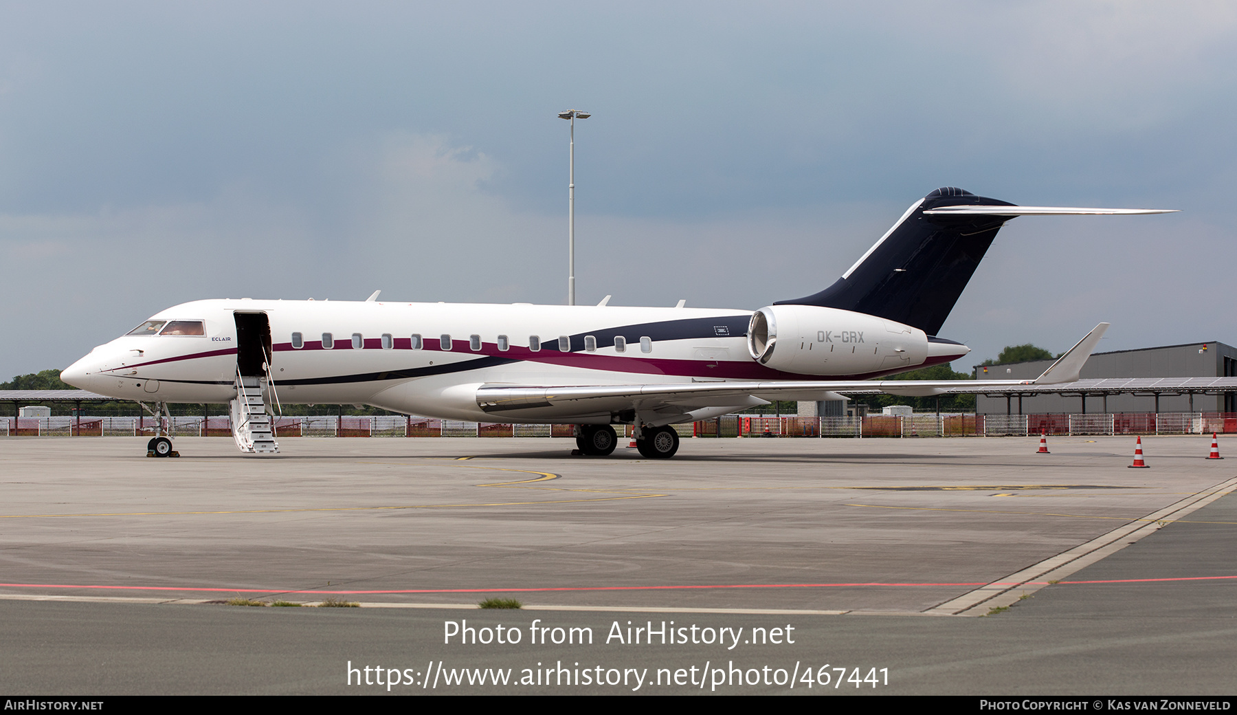 Aircraft Photo of OK-GRX | Bombardier Global 6000 (BD-700-1A10) | Eclair Aviation | AirHistory.net #467441