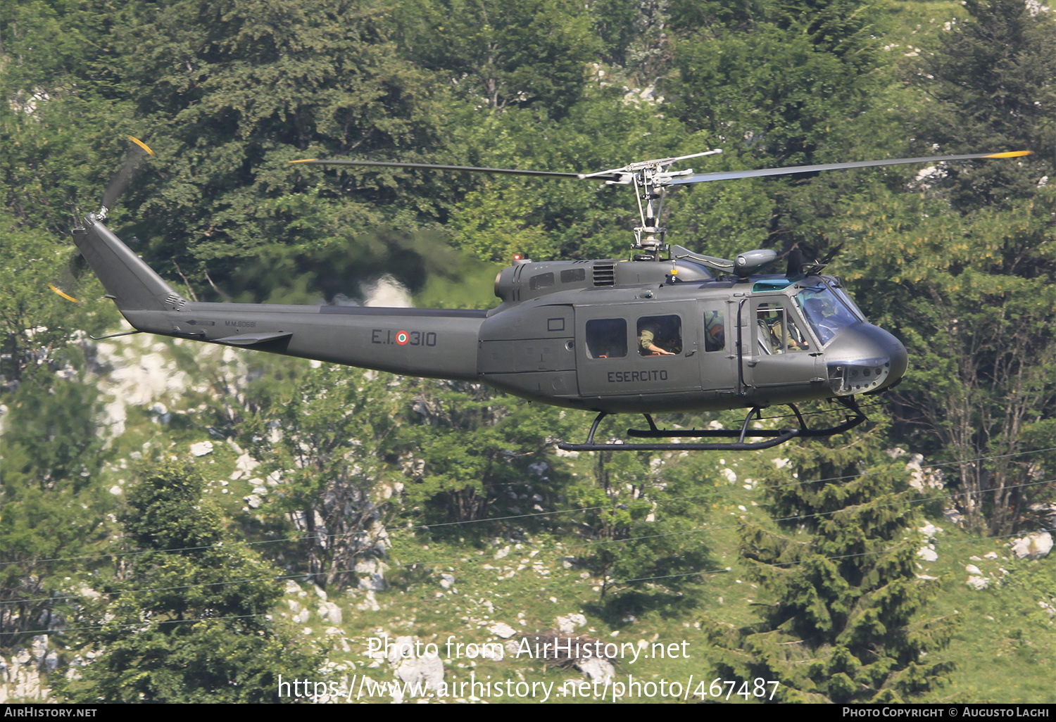 Aircraft Photo of MM80681 | Agusta AB-205A | Italy - Army | AirHistory.net #467487