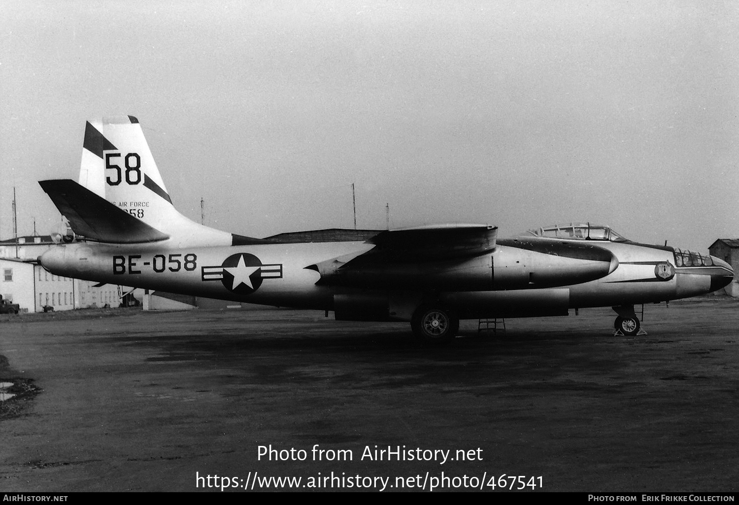 Aircraft Photo of 47-058 / 7058 | North American B-45A Tornado | USA - Air Force | AirHistory.net #467541