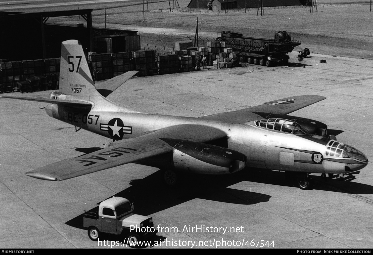 Aircraft Photo of 47-057 / 7057 | North American B-45A Tornado | USA - Air Force | AirHistory.net #467544