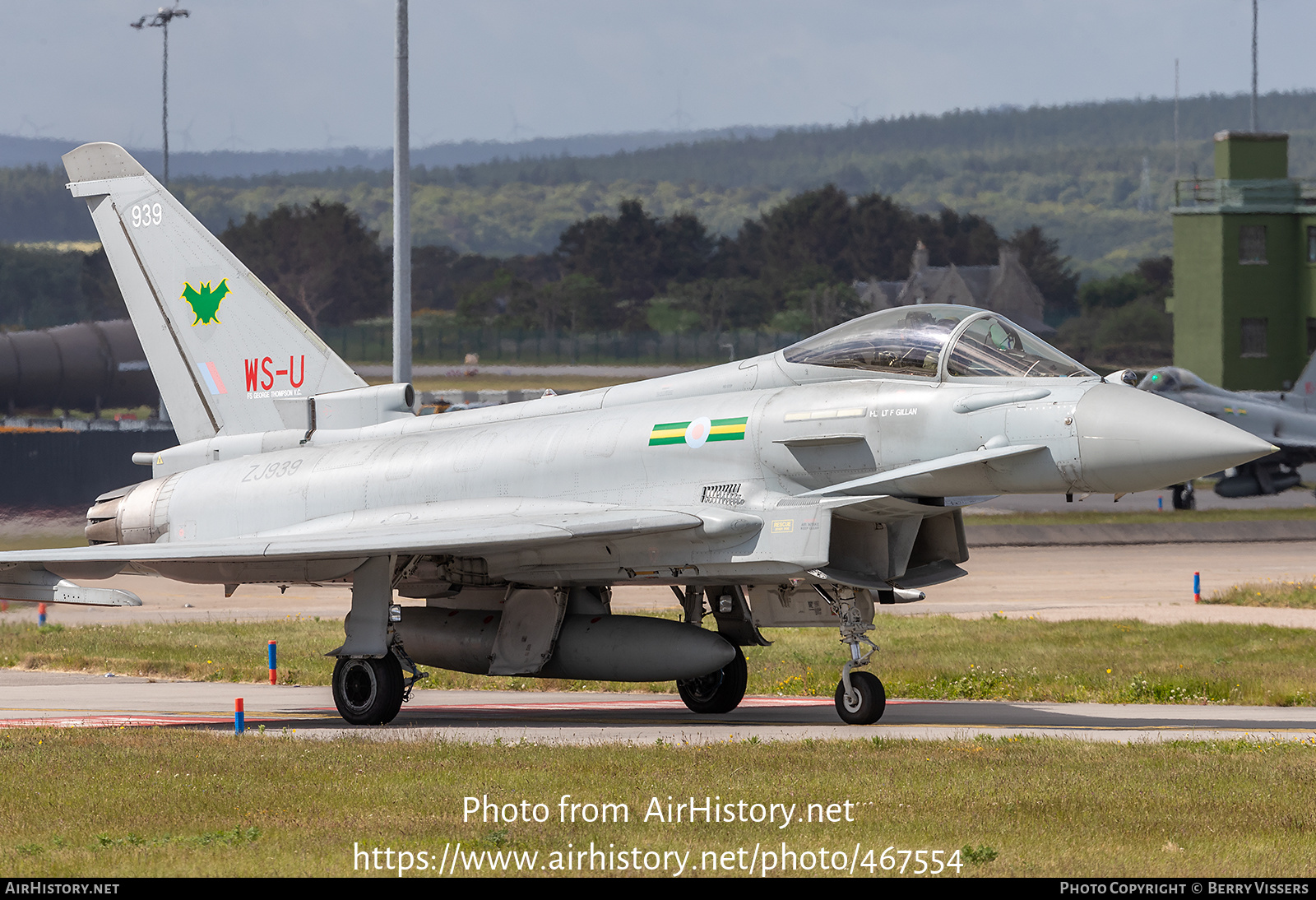 Aircraft Photo of ZJ939 | Eurofighter EF-2000 Typhoon FGR4 | UK - Air Force | AirHistory.net #467554